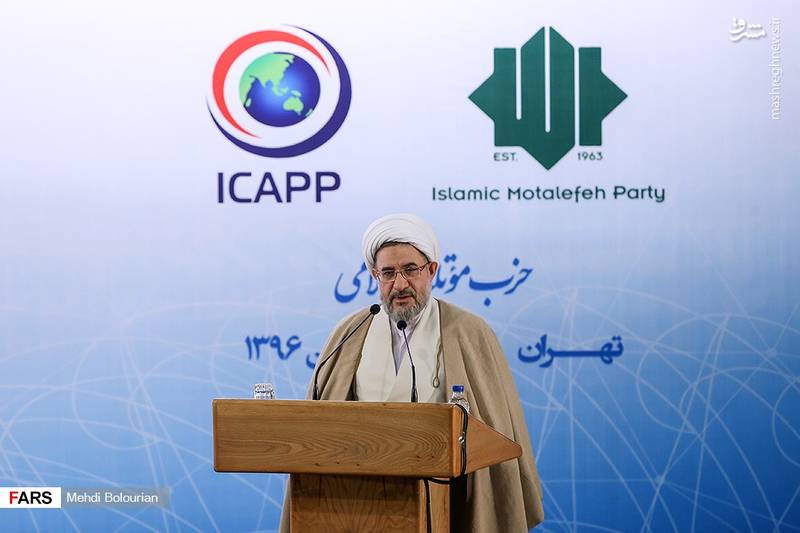 بیست و نهمین نشست کمیته دائمی کنفرانس بین‌المللی احزاب آسیایی (ICAPP) و دومین کنفرانس ویژه راه ابریشم صبح جمعه سیزدهم بهمن به میزبانی حزب موتلفه اسلامی در سالن اجلاس سران برگزارشد.