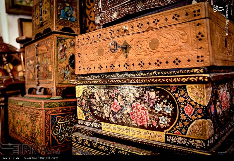 اشیایی که نشانی از روح هنردوستی اصفهانی ها دارد.
