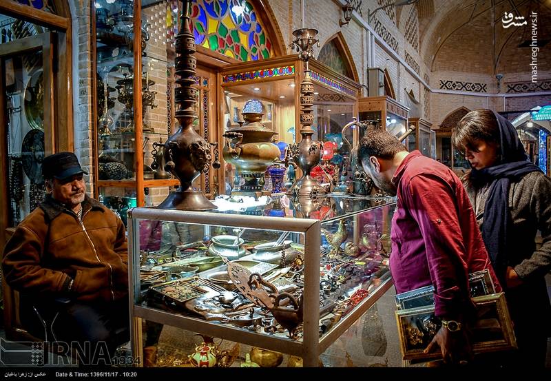 تصاویری زیبا از بازار قیصریه اصفهان