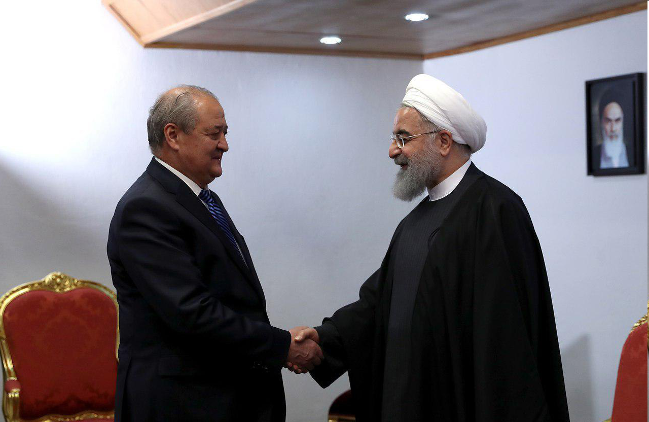 دیدار رئیس جمهور ایران با وزیر امور خارجه ازبکستان