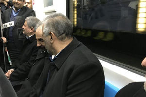 نجفی و رفسنجانی در مترو