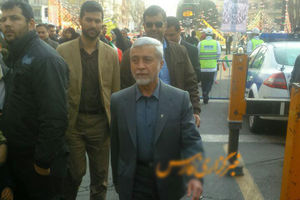 امیرصالحی در راهپیمایی یوم الله 22 بهمن