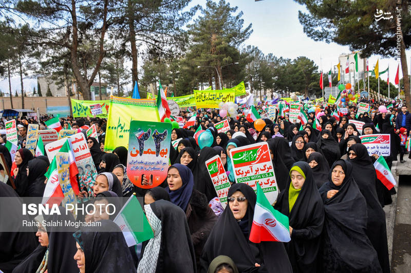 راهپیمایی ۲۲بهمن در بیرجند