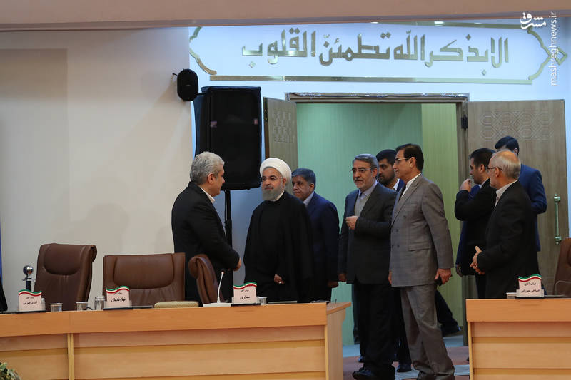 حسن روحانی در نشست مشترک استانداران سراسر کشور حضور یافت.