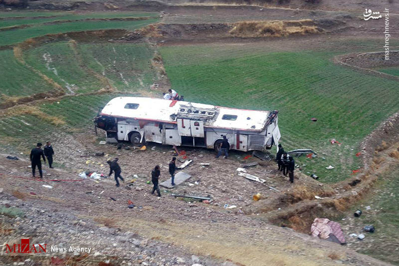 این حادثه در جاده یاسوج به سمت اصفهان