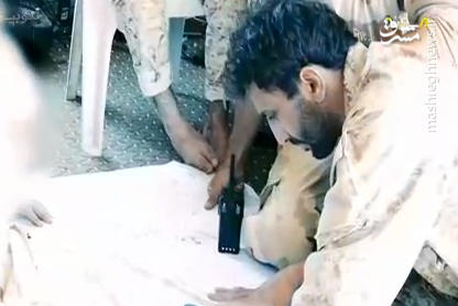 فیلم/ لحظه دردناک شهادت فرمانده شهید حججی