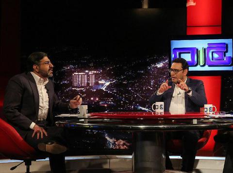 گفتگوی صادق خرازی و محمد حسین صفارهرندی در تلویزیون
