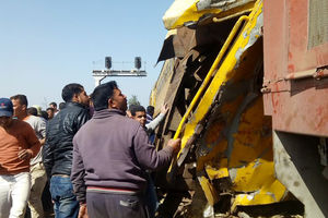 برخورد مرگبار دو قطار مسافربری در مصر