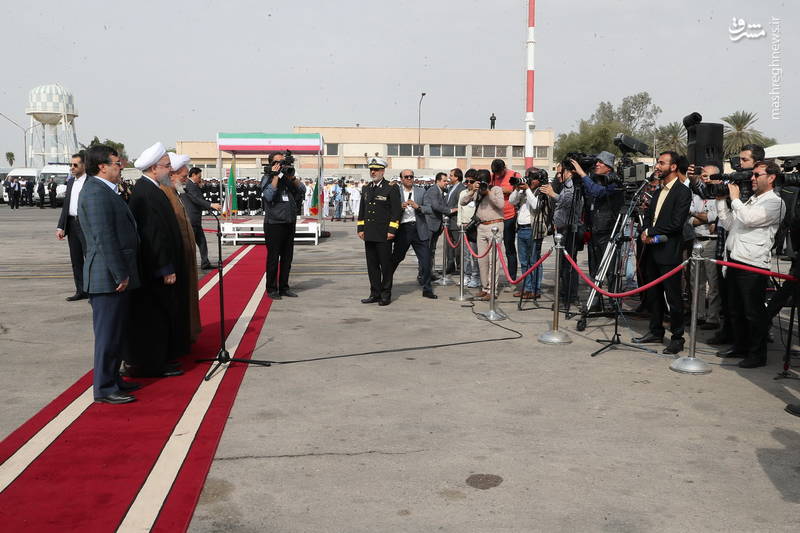 رئیس جمهور: خوشحالم امروز به عنوان سومین سفر استانی دولت دوازدهم ، در استان هرمزگان و در بندر عباس به عنوان یک بندر مهم و استراتژیک در جمهوری اسلامی ایران حضور دارم