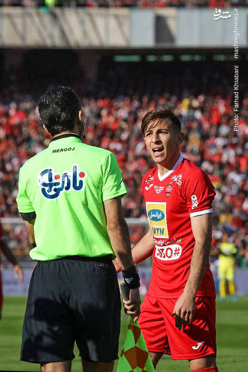 اعتراض فرشاد احمدزاده به داور