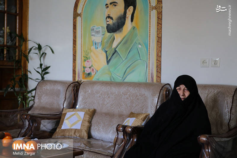 مادر شهید حاج حسین خرازی