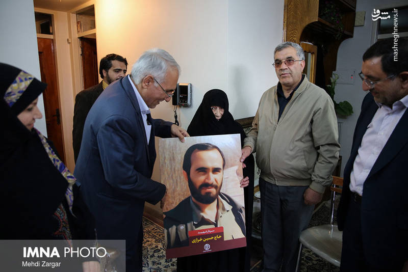 مادر شهید حاج حسین خرازی