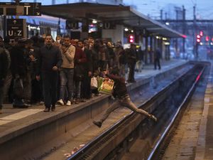 اعتصاب گسترده کارکنان راه‌آهن در فرانسه