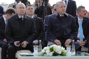 نیروگاه برق اتمی ترکیه با حضور پوتین