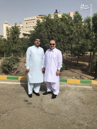 مشرق نیوز عکس وزیر ورزش در لباس محلی بلوچستان