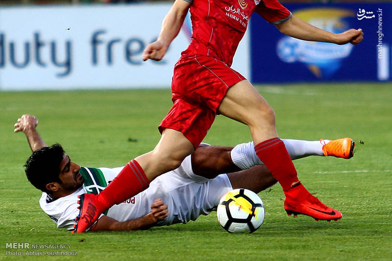 دیدار تیم های ذوب‌آهن ایران و الدحیل قطر 