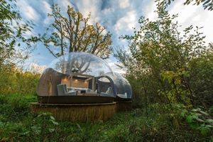 هتل های حبابی شکل در دل طبیعت
