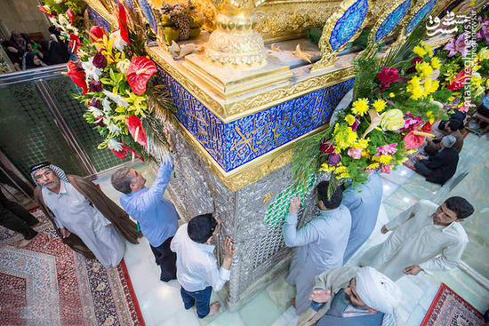 فیلم/ مولودی خوانی اعیاد شعبانیه