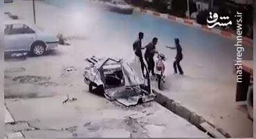 فیم/ دستگیری موتورسوار کیف قاپ با تریلی