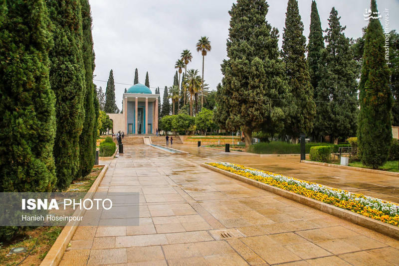 آرامگاه سعدی معروف به سعدیه، شاعر برجستهٔ پارسی‌گوی 