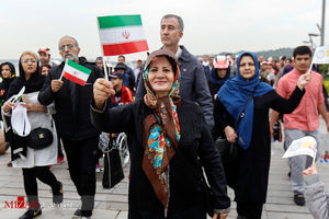 عکس/ همایش بزرگ پیاده روی بازنشستگان شهرداری تهران
