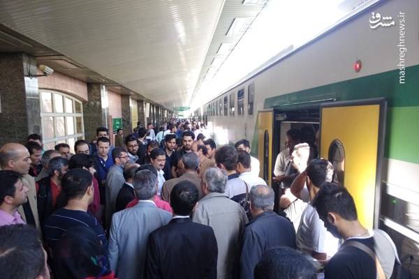 عکس ایستگاه متروی تهران