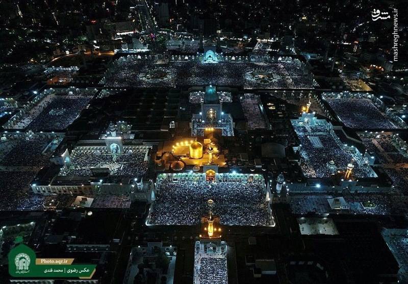  احیاء شب نوزدهم رمضان در حرم  رضوی