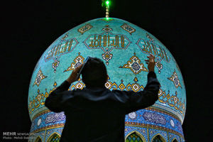 مراسم احیای شب بیست و سوم ماه رمضان در مسجد مقدس جمکران