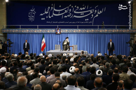 عکس/ دیدار جمعی از اساتید و نخبگان با رهبر انقلاب