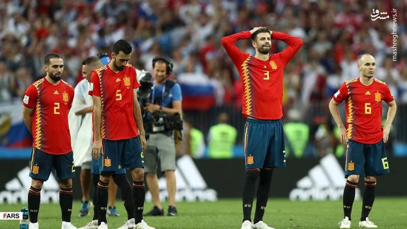  شکست غیرمنتظره اسپانیا مقابل میزبان