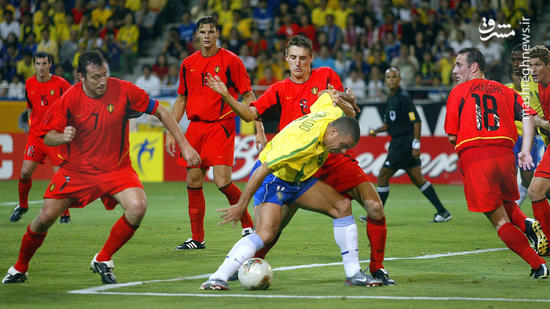 فیلم/خاطره بازی با بزریل - بلژیک در جام جهانی ۲۰۰۲