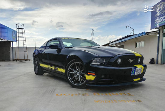 عکس/ ماشین آمریکایی کمیاب در ایران!