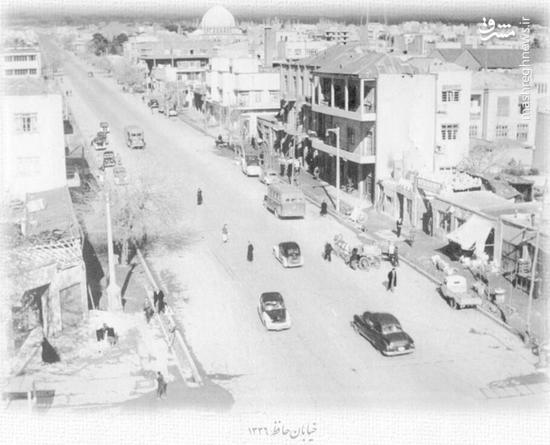 عکس/ خیابان حافظ؛ 60سال قبل