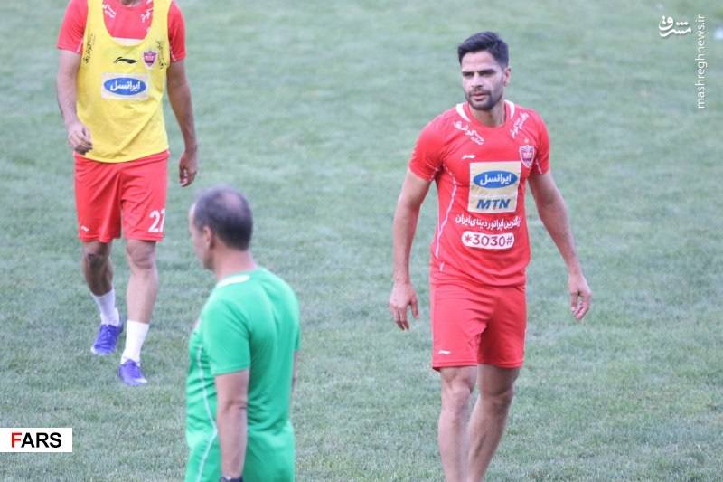 تمرین پرسپولیس برای مصاف مقابل فولاد