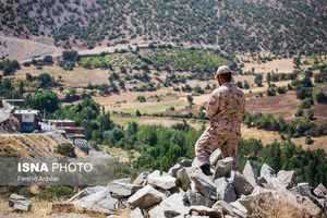 محل حادثه تروریستی مریوان