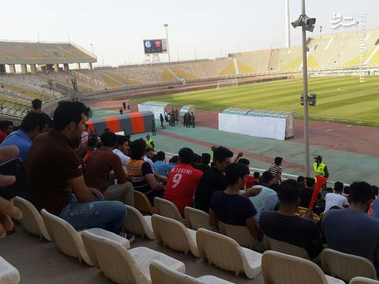 عکس/ حال و هوای ورزشگاه غدیر قبل از بازی پرسپولیس