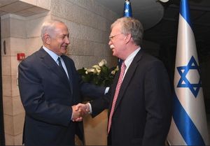 جان بولتون و نتانیاهو