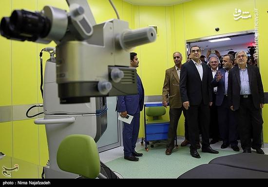 عکس/ افتتاح بیمارستان فوق تخصصی چشم در مشهد