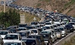 ترافیک سنگین در ورودی شهر تهران/ هراز یک‌طرفه شد