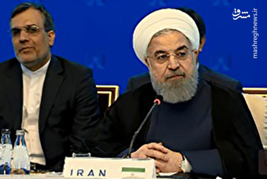 فیلم/ تاکیدات روحانی در جلسه سران 3کشور