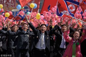 رژه سالروز ایجاد جمهوری دمکراتیک خلق کره