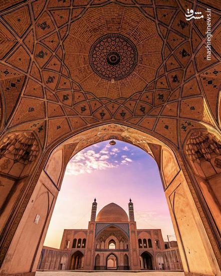 عکس/ معماری باشکوه مسجد آقابزرگ