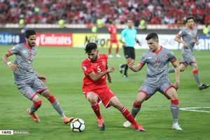 نیمه اول پرسپولیس مقابل الدحیل