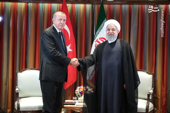 عکس/ دیدار روحانی و اردوغان در نیویورک