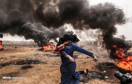 عکس/ ۲۵ هفته اعتراض در غزه‎
