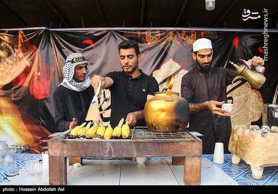 فیلم/ رنگ و بوی حسینی در مرز شلمچه