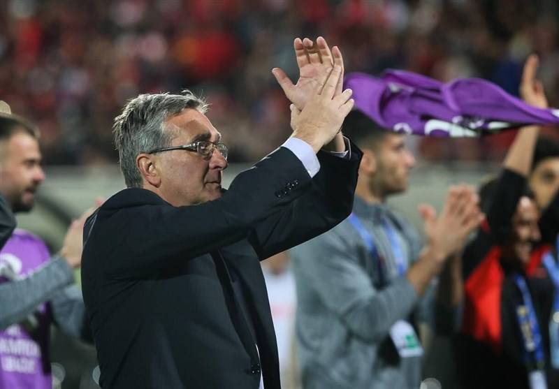 میهمان ویژه برانکو در بازی پرسپولیس-کاشیما
