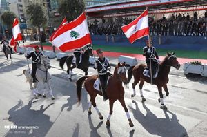 رژه روز استقلال لبنان‎