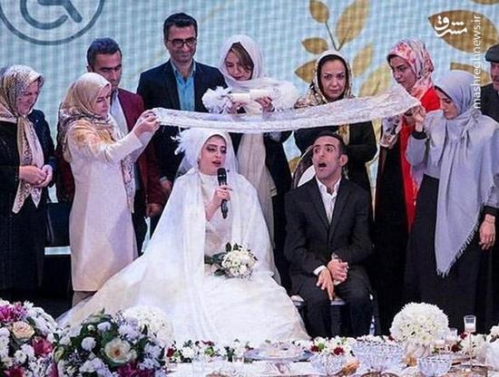 عکس خانم کارگردان از ازدواج 110 زوج معلول