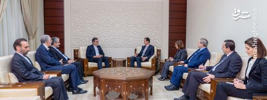 عکس/ دیدار معاون ظریف با بشار اسد